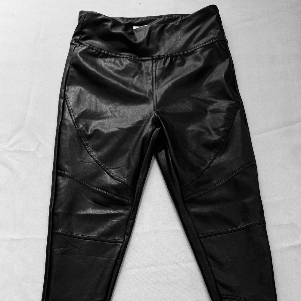 Black Leather Pants